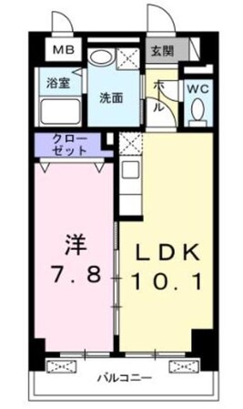 アウリ藤が丘の物件間取画像